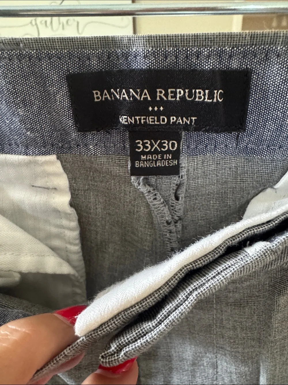 Banana Republic tailored men